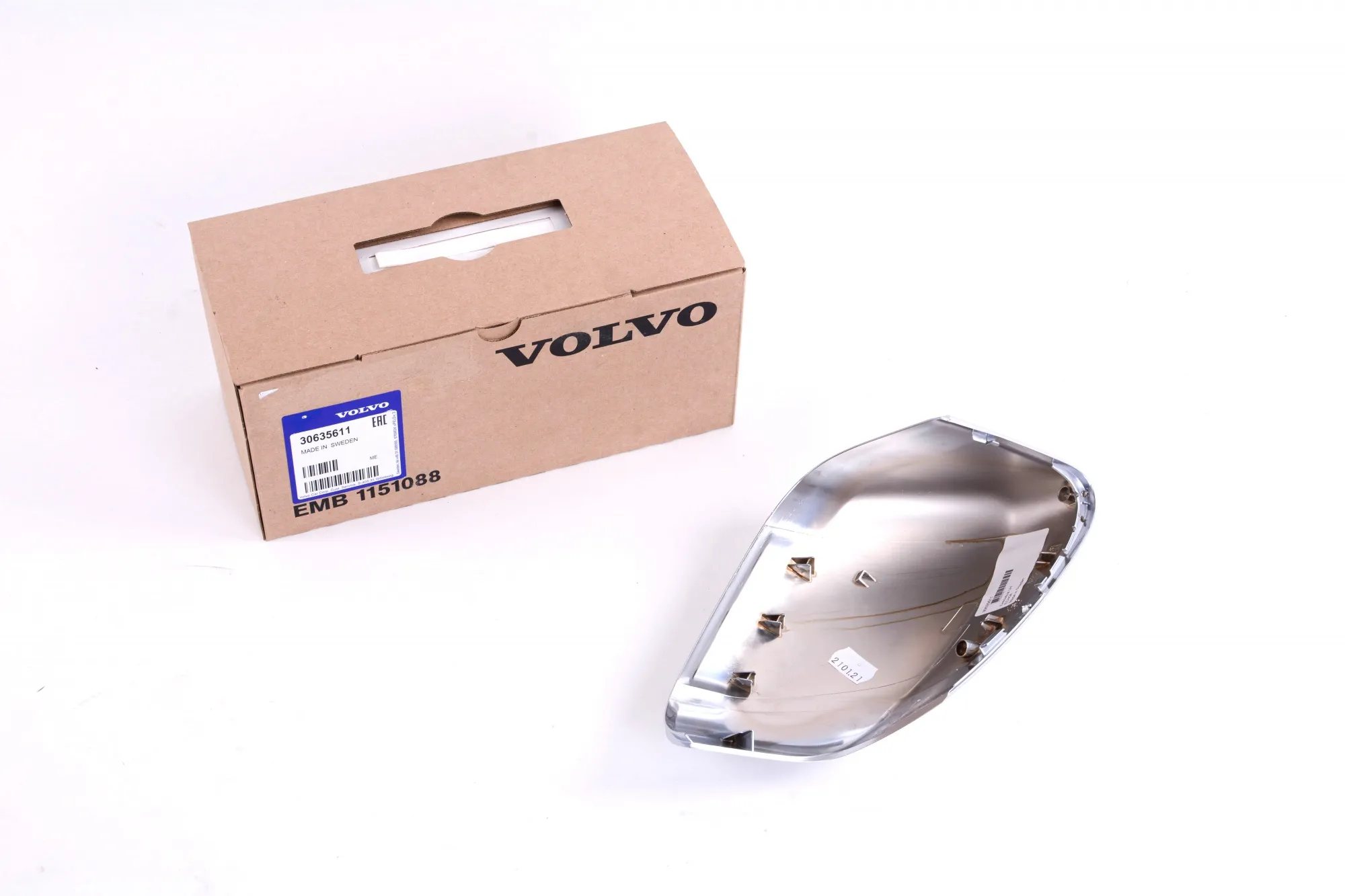 Speilhus sidespeil Volvo Genuine® XC90 2007-2014 │ venstre (Silver Bright) – bilde 2