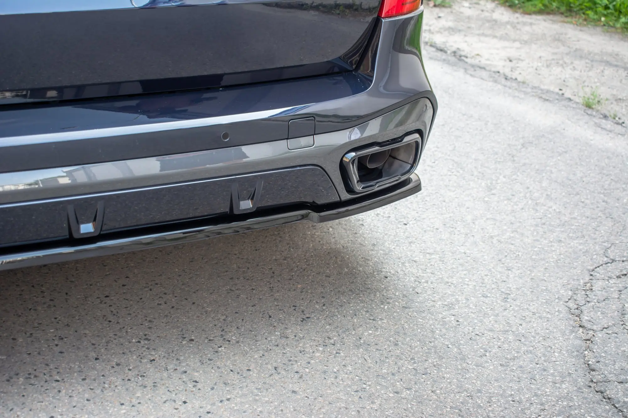 Splitter bak BMW X5 (G05) M Pack 2018 -> | Glossy Black Edition – bilde 2