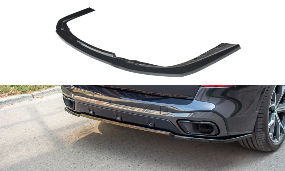 Splitter bak BMW X5 (G05) M Pack 2018 -> | Glossy Black Edition – bilde 4