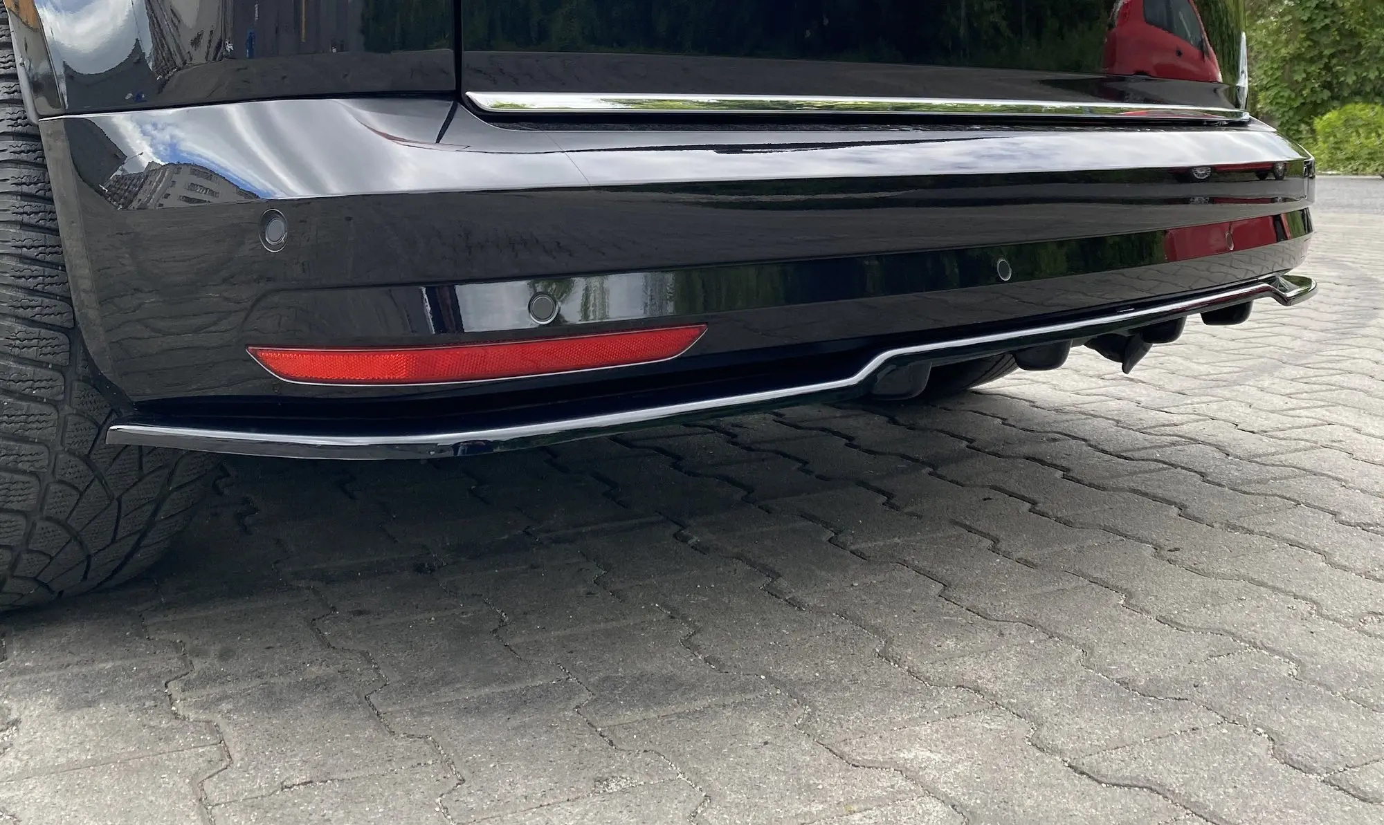 Splitter m/Diffusør VW Caddy IV 2015 - 2020 │ Black