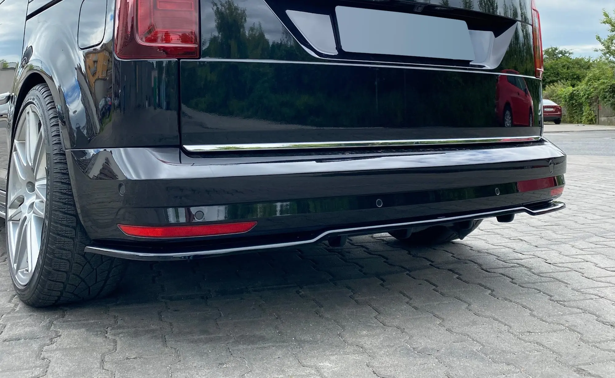 Splitter VW Caddy IV 2015 - 2020 │ Black – bilde 5