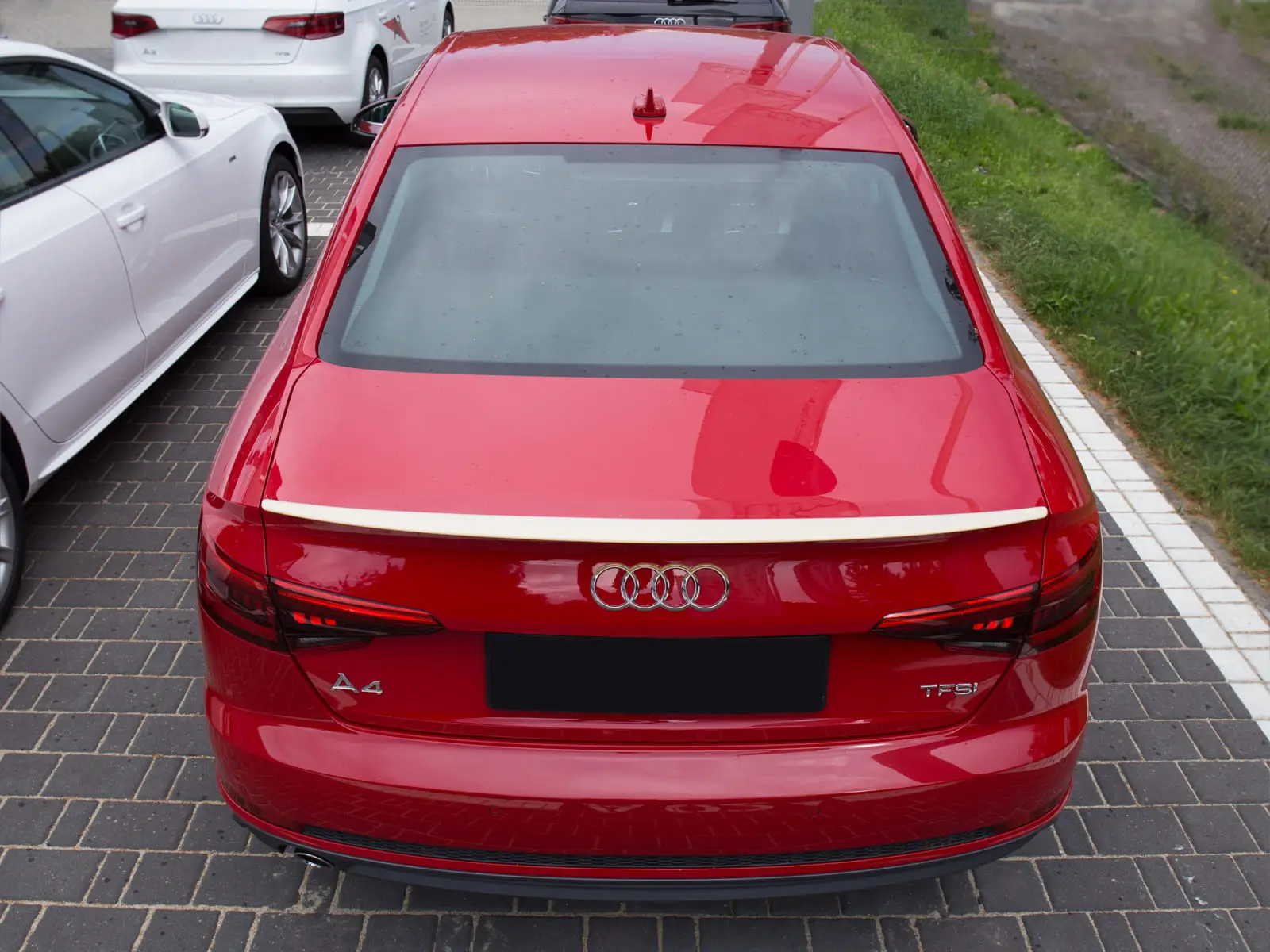 Spoiler bak Audi A4 2007->