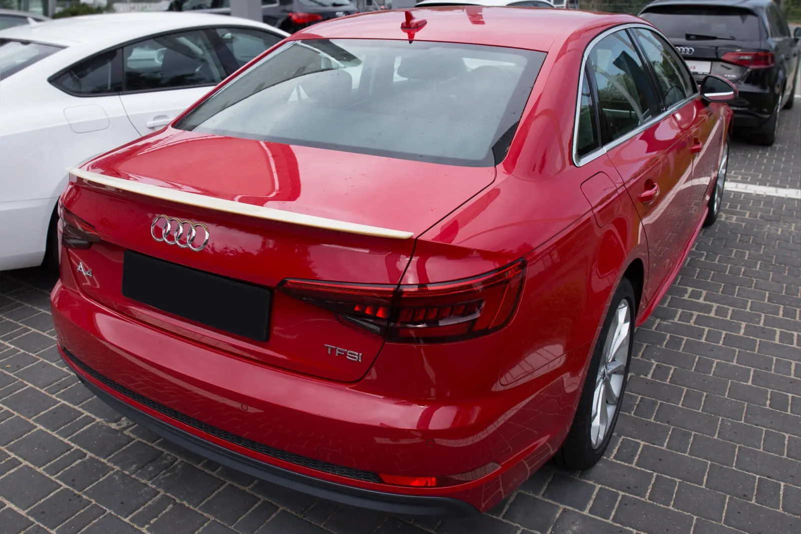 Spoiler bak Audi A4 2007-> – bilde 3