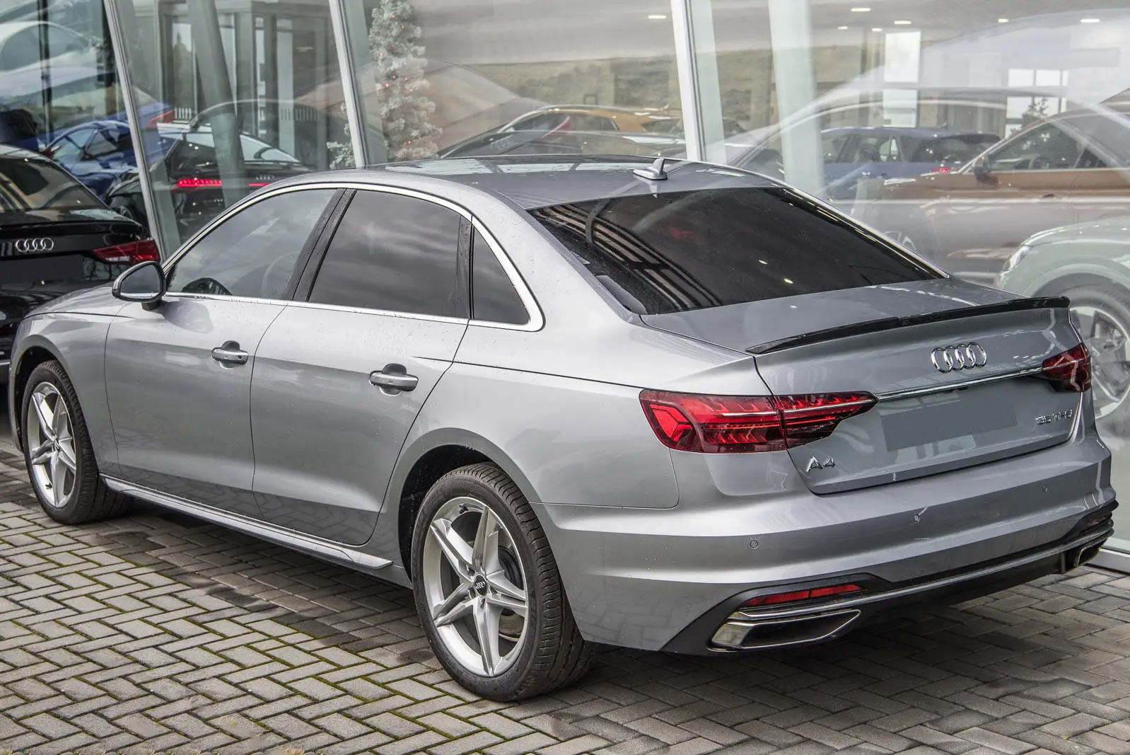 Spoiler bak Audi A4 B9 Sedan 2015 - 2024
