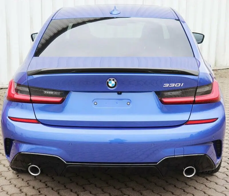 Spoiler bak  BMW 3 (G20) 2018 -> │ M4 STYLE GLOSSY BLACK