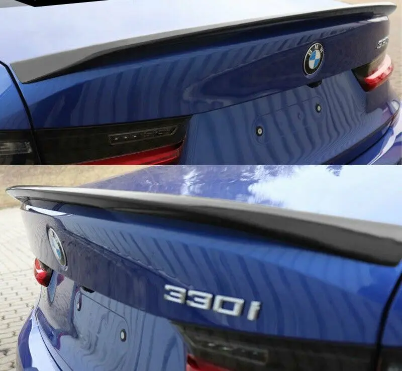 Spoiler bak  BMW 3 (G20) 2018 -> │ M4 STYLE GLOSSY BLACK – bilde 3
