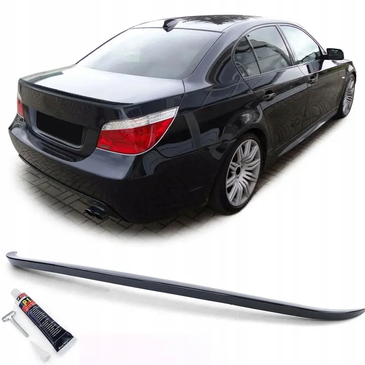 Spoiler bak BMW 5 (E60) Sedan 2003 - 2010 │ M5 GLOSSY BLACK