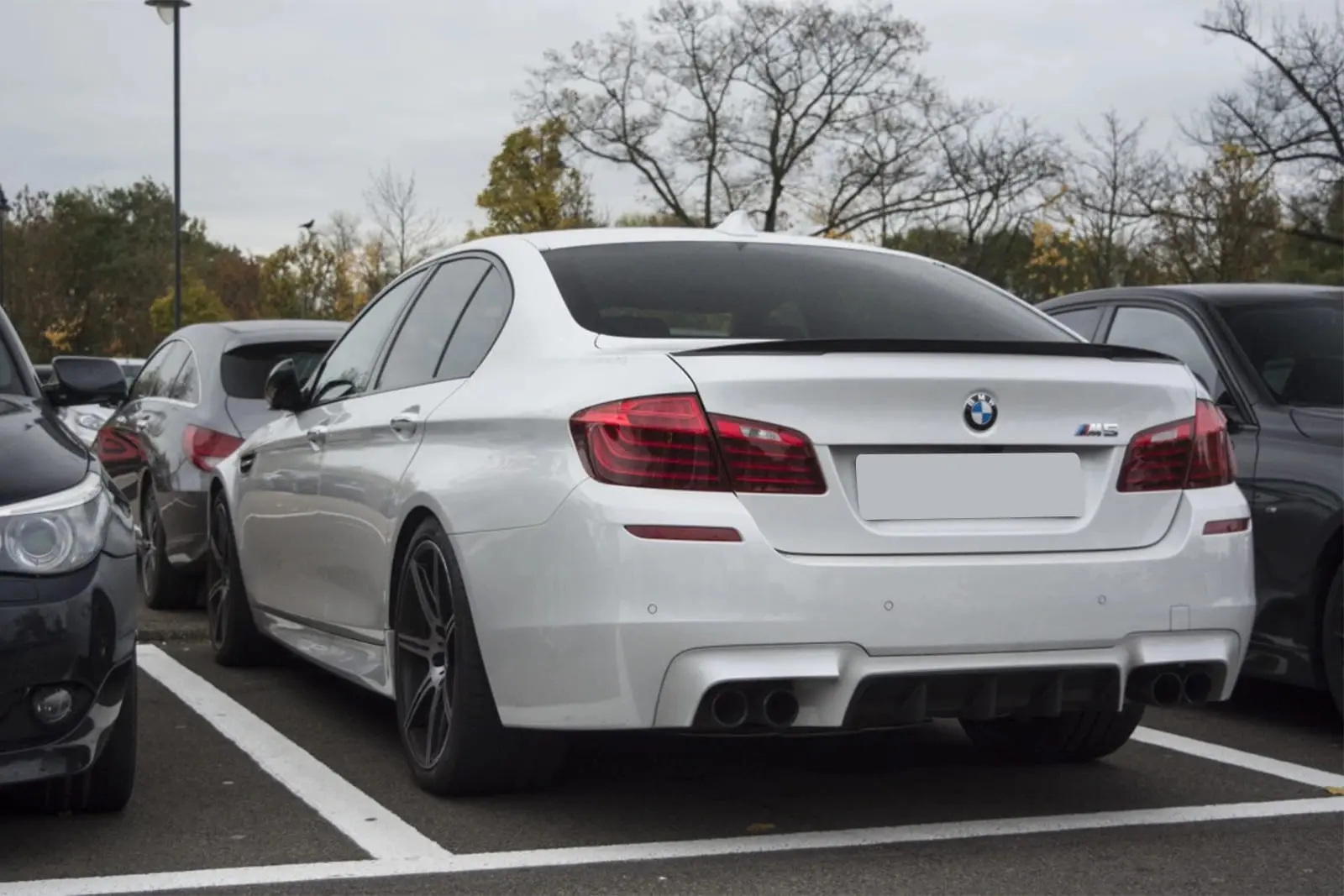 Spoiler bak BMW 5 (F10) Facelift 2013 - 2017