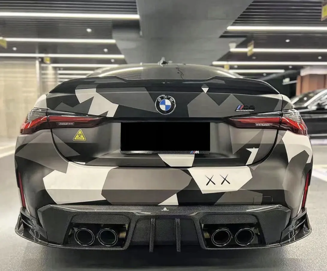 Spoiler bak BMW i4 (G26) 2021 -> / BMW 4 Gran Coupe II (G26) │ M4 Design Glossy Black  – bilde 4