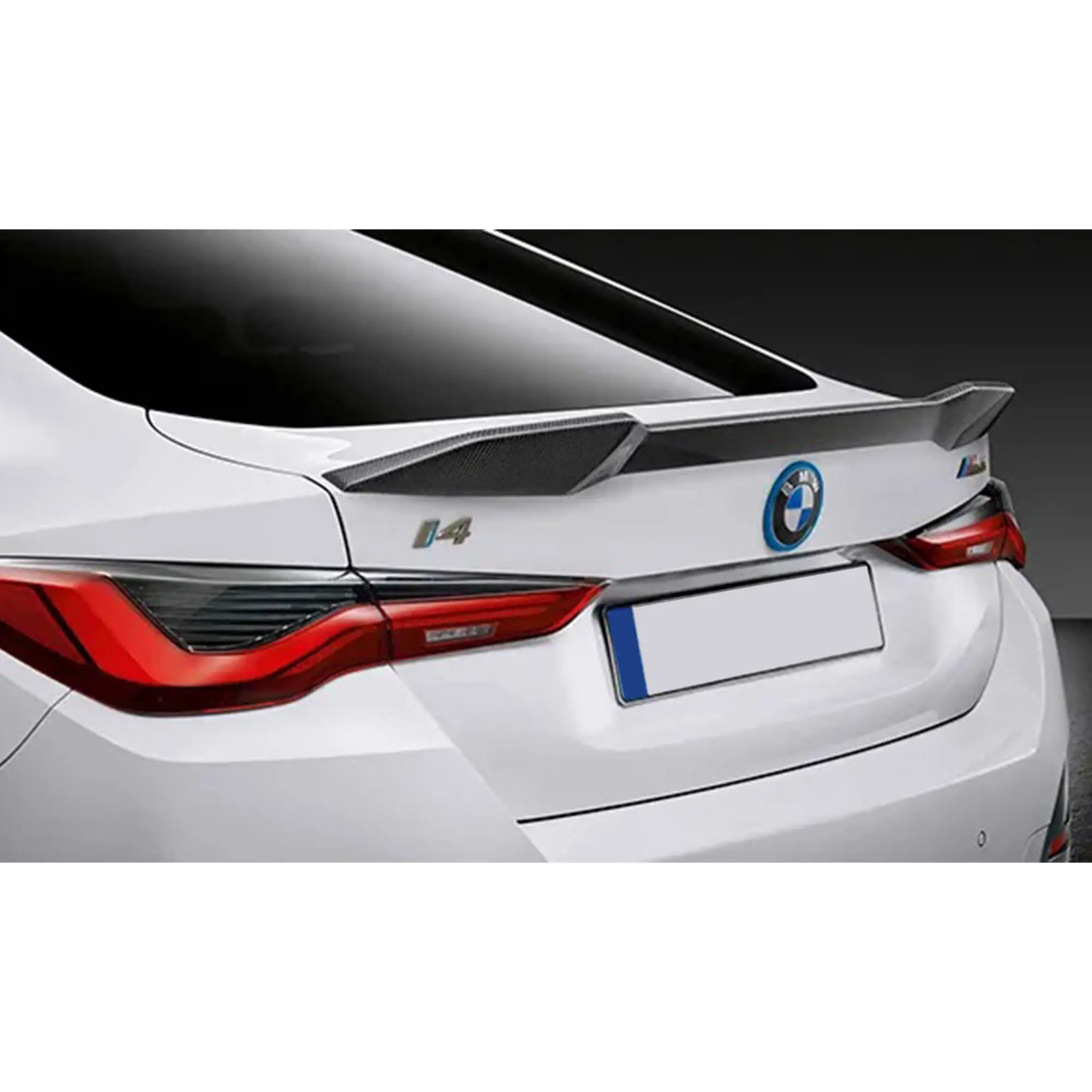 Spoiler bak Carbon BMW i4 (G26) Gran Coupé 2021-> – bilde 2