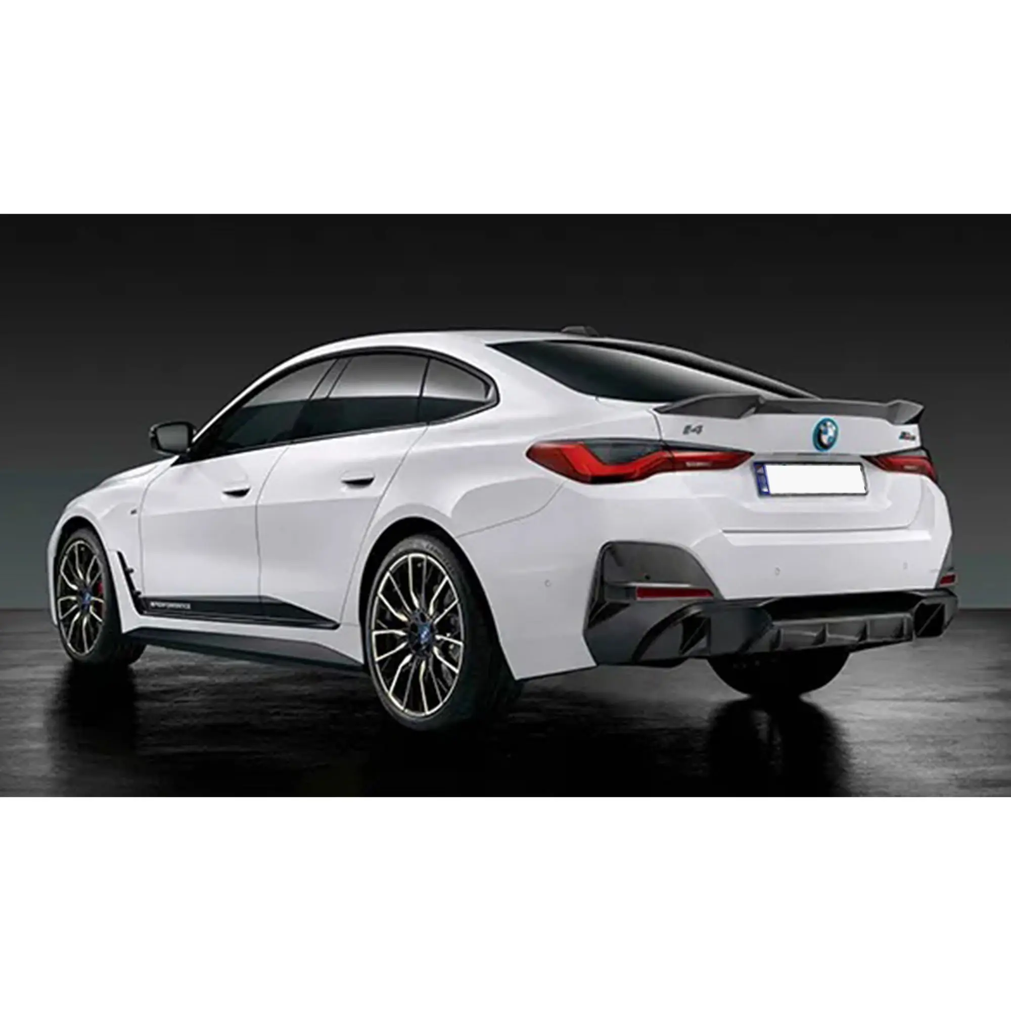 Spoiler bak Carbon BMW i4 (G26) Gran Coupé 2021-> – bilde 3