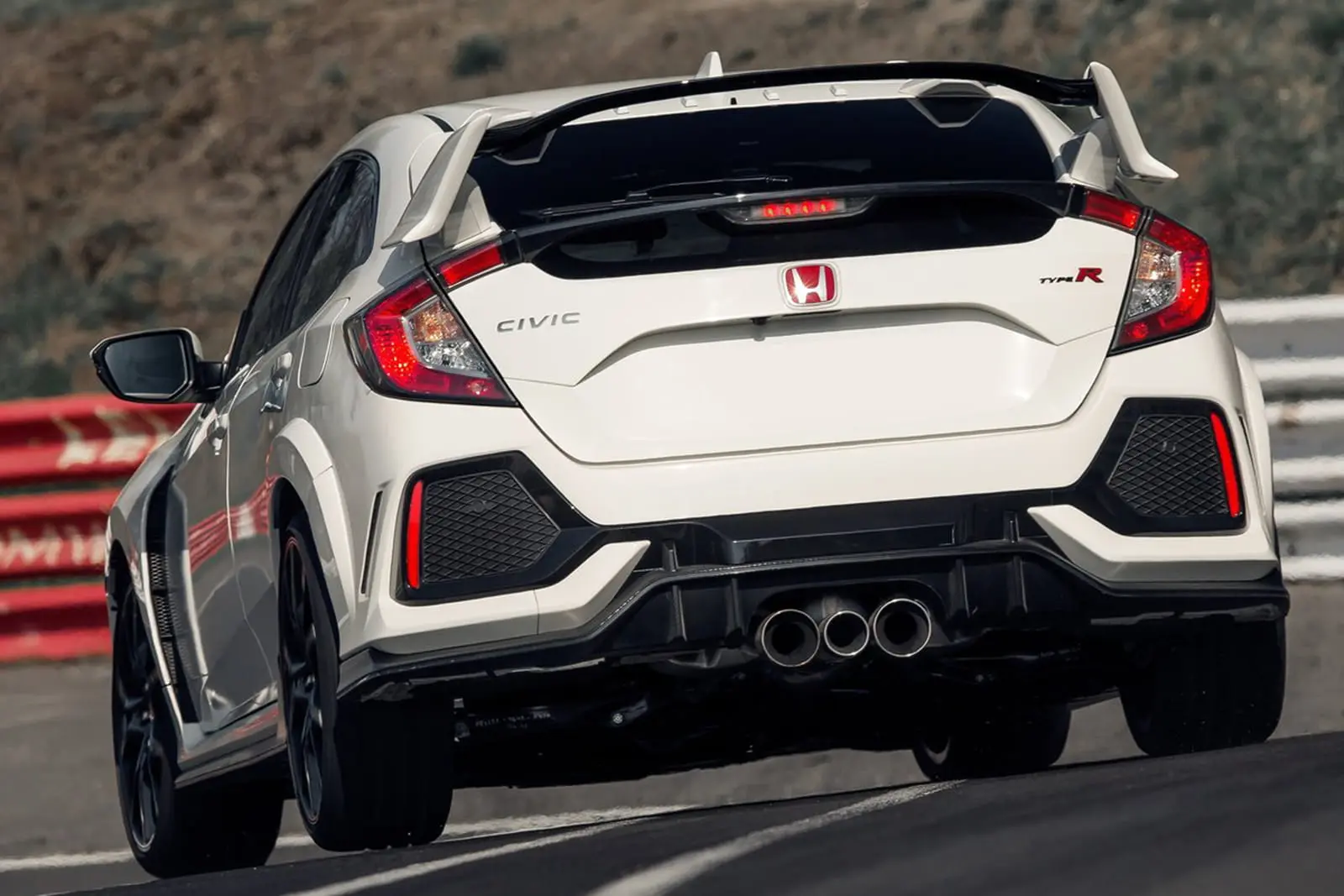 Spoiler bak Honda Civic X 2016->