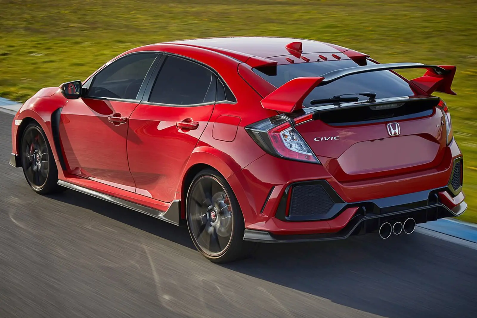 Spoiler bak Honda Civic X 2016-> – bilde 2