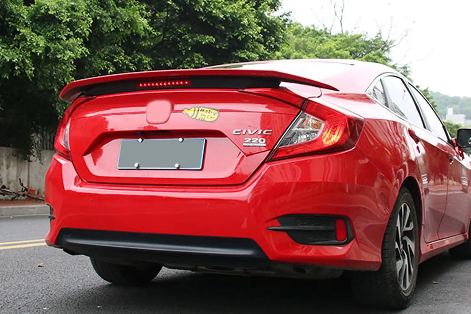 Spoiler bak Honda Civic X 2016->  – bilde 2