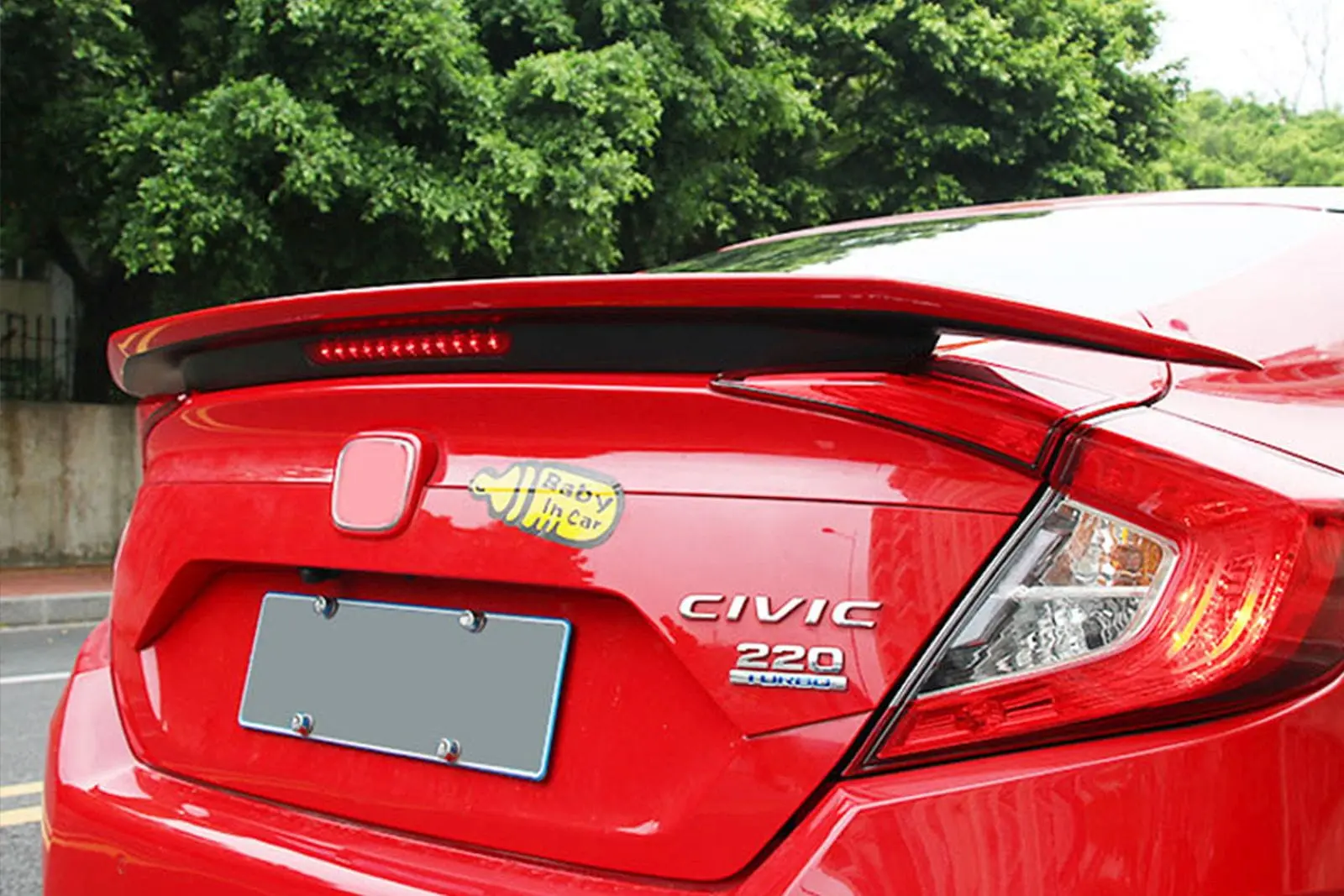 Spoiler bak Honda Civic X 2016->  – bilde 3