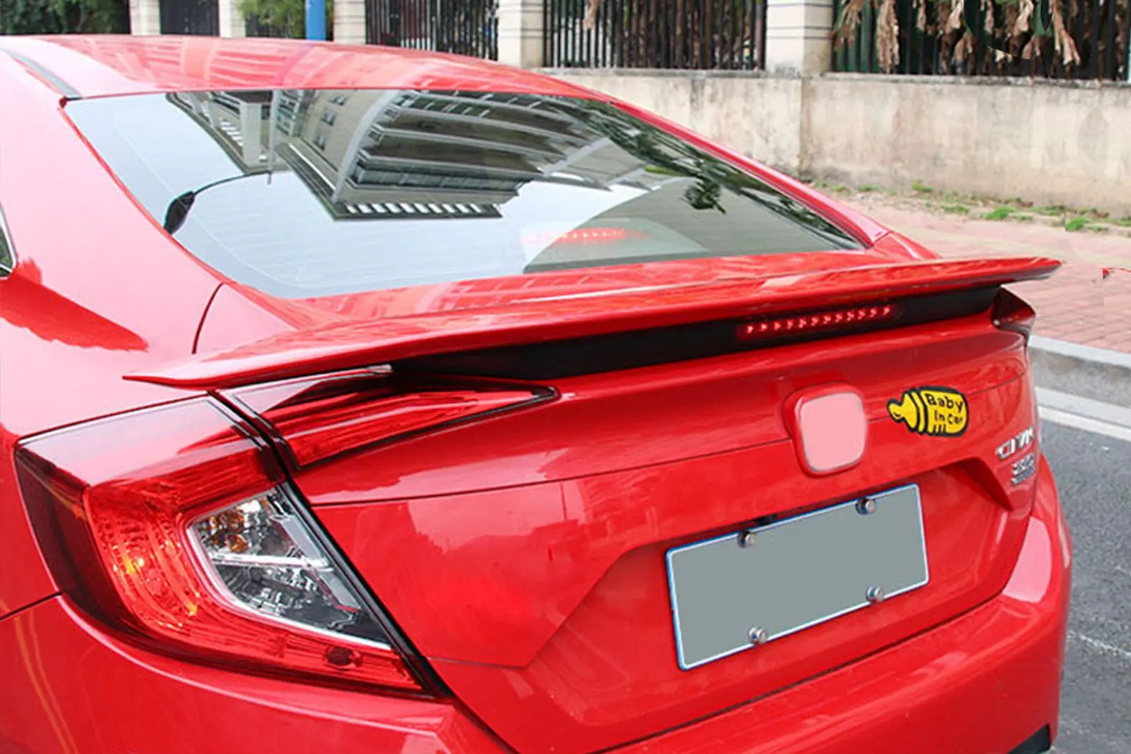 Spoiler bak Honda Civic X 2016->  – bilde 4