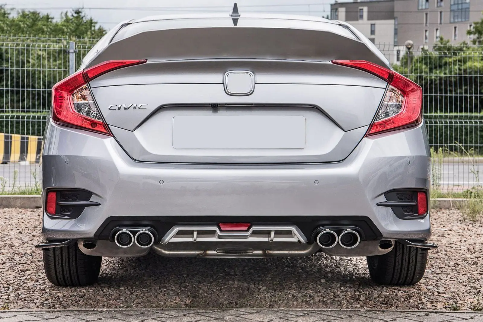 Spoiler bak Honda Civic X 2016->