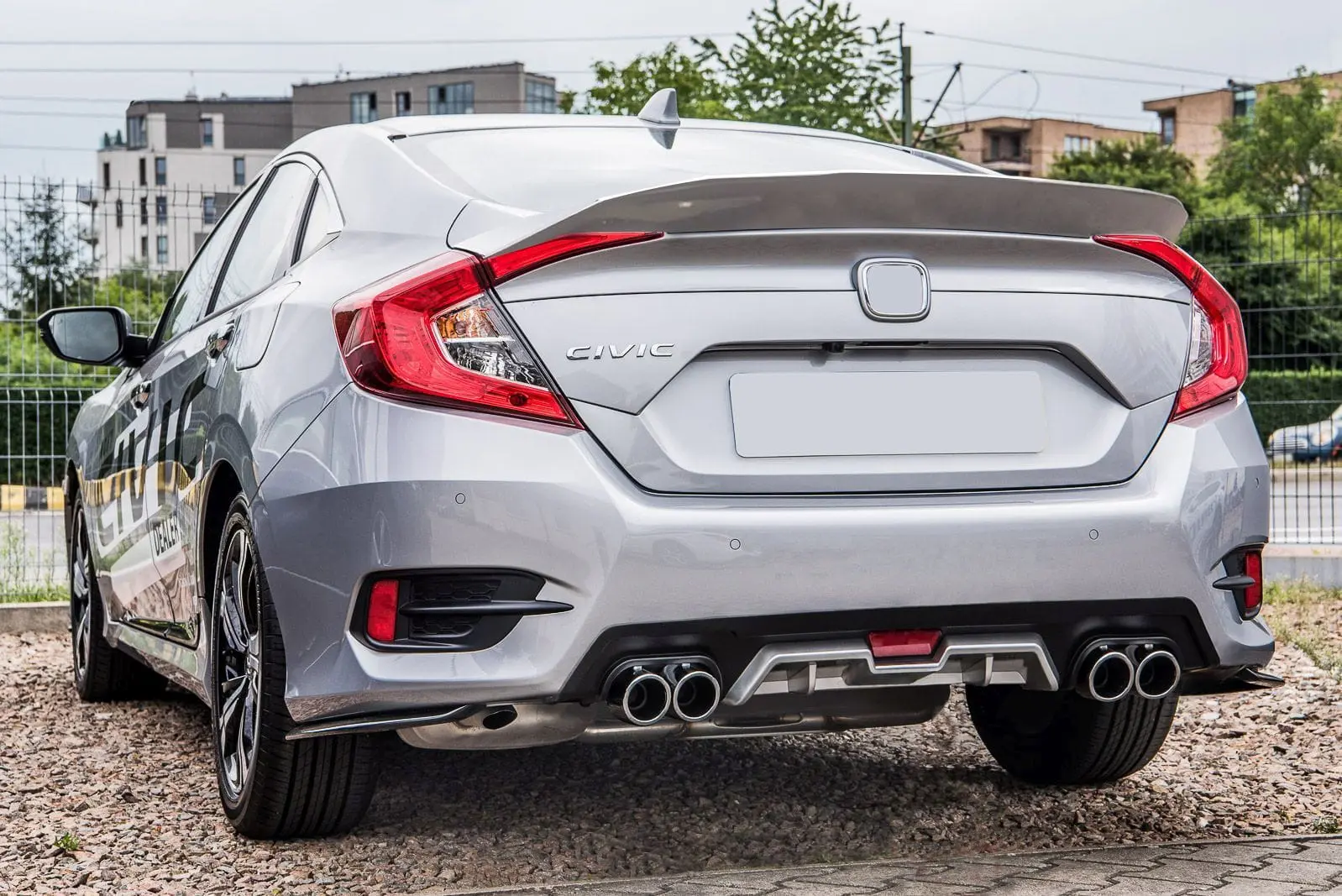Spoiler bak Honda Civic X 2016-> – bilde 2