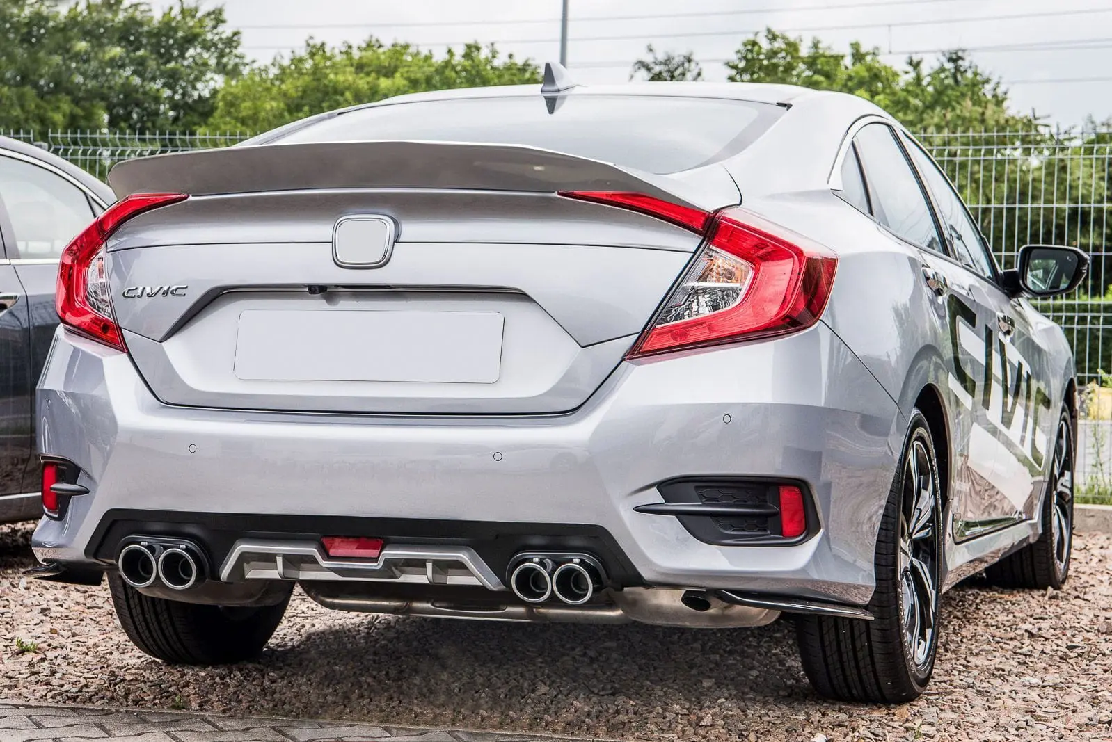 Spoiler bak Honda Civic X 2016-> – bilde 3