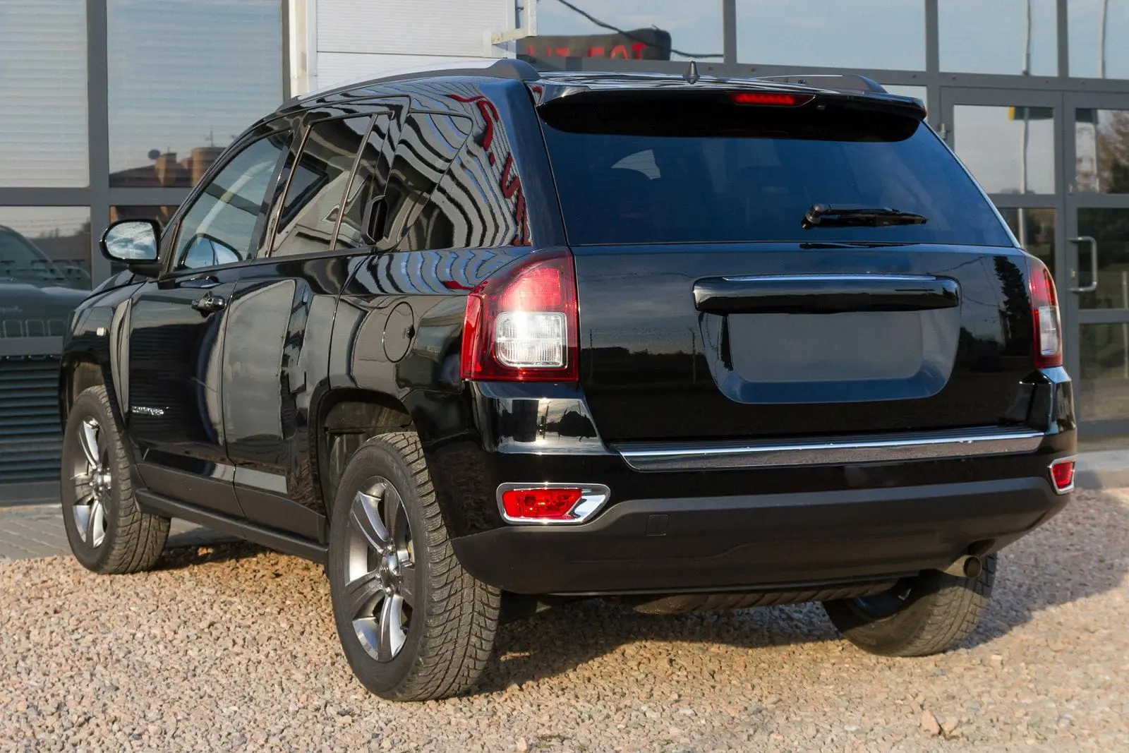 Spoiler bak Jeep Compass I Facelift 2011 - 2016