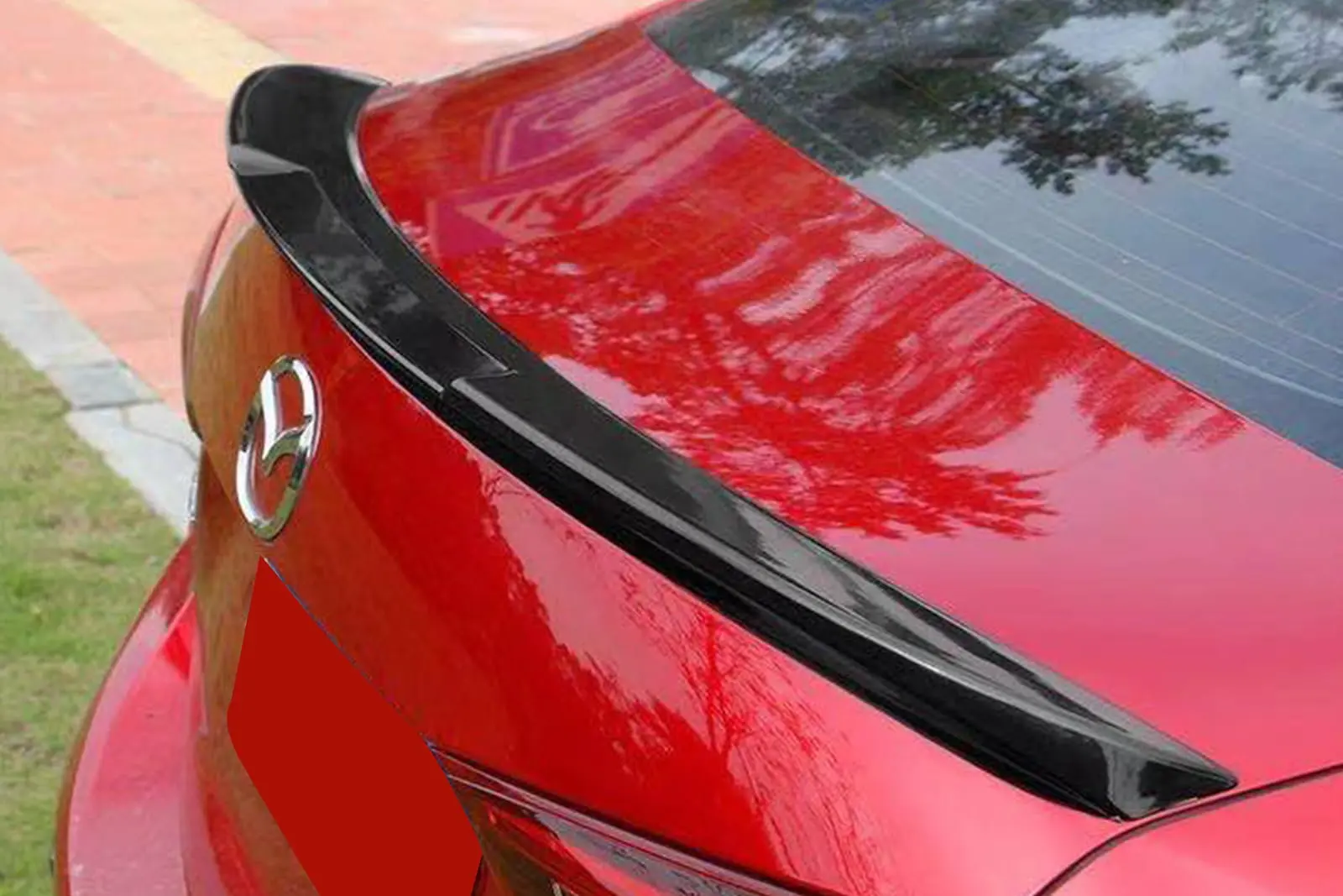 Spoiler bak Mazda 3 III 2013-2018