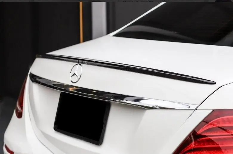 Spoiler bak Mercedes-Benz E (W213) Sedan 2016 - 2020 │ AMG Style GLOSSY BLACK│
