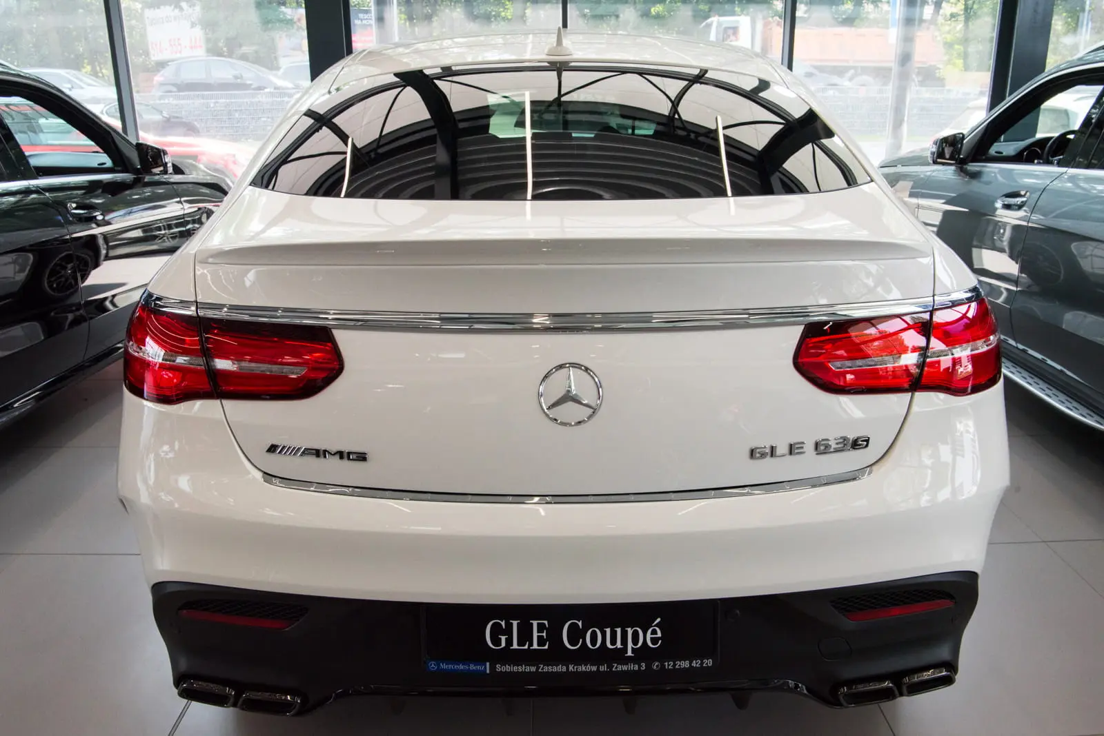 Spoiler bak Mercedes-Benz GLE Coupe (C292) 2015 - 2019