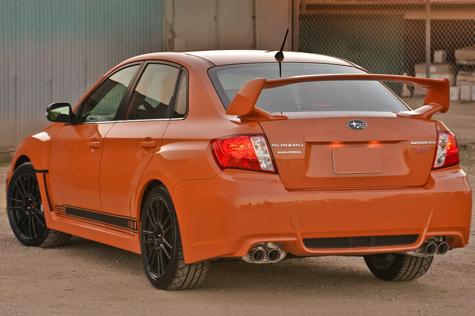 Spoiler bak Subaru Impreza WRX 2012-2018 – bilde 3