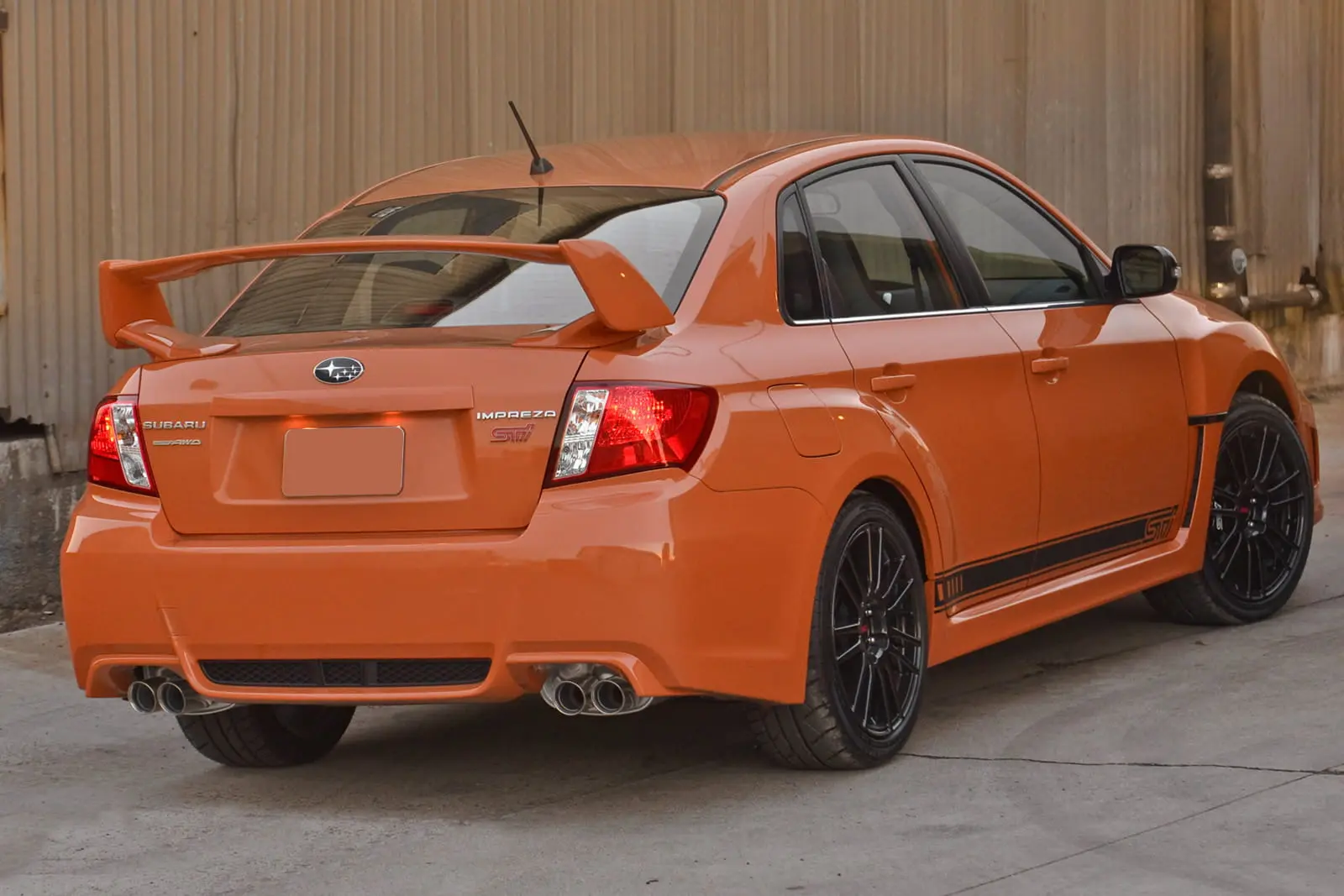 Spoiler bak Subaru Impreza WRX 2012-2018 – bilde 4