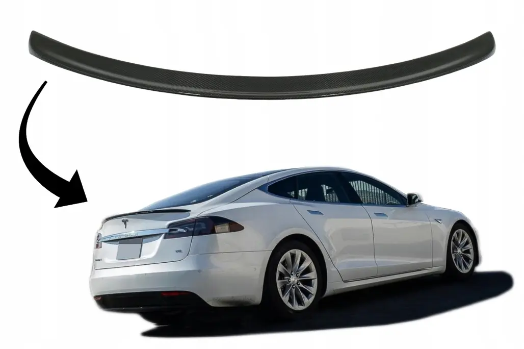 Spoiler bak Tesla Model S 2012 - 2021 │ Carbon Image 1