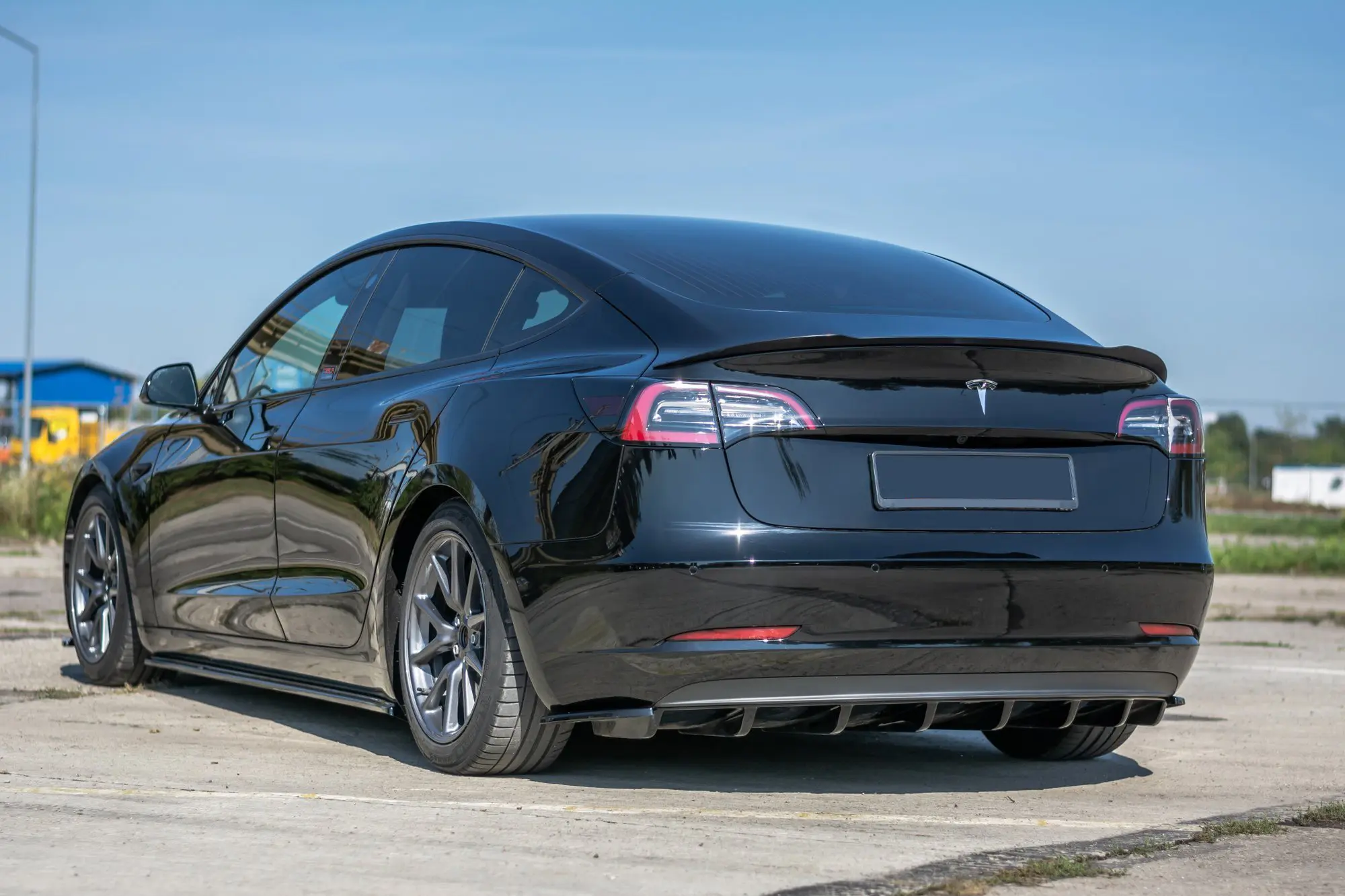 Spoiler Tesla Model 3 2017 - 2023 │ Carbon Image 3