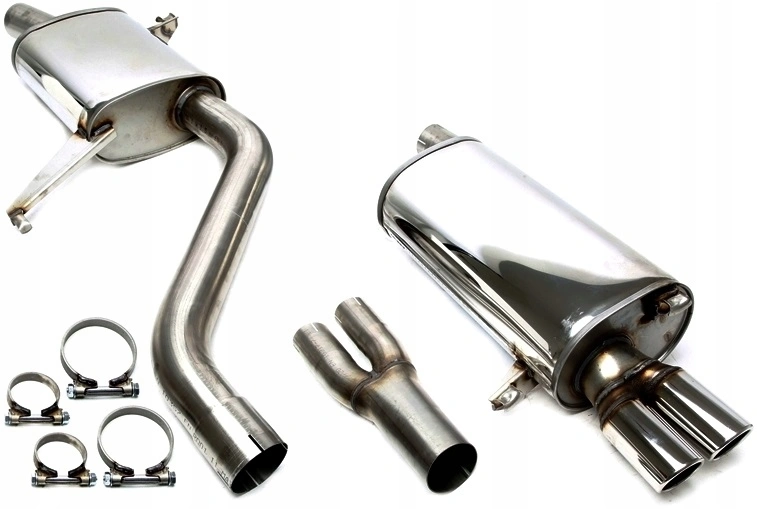 Sport eksosanlegg Audi S6 C4 1992 - 1997 │  CATBACK TA Technix - 2x70 mm – Sedan / Avant