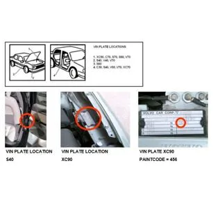 Sprøytelakk Volvo 183-5 Blagra │ Billakk til lakksprøyte Lakk kode 183-5 - 100 ml