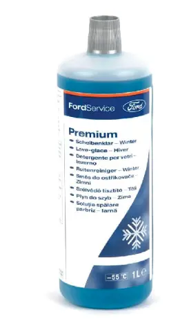 Spylervæske konsentrat Ford Winter Premium -55°C - 1L Image 1