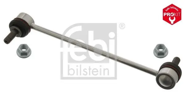 Stabilisator stag Mercedes-Benz │ framaksel venstre - Febi Bilstein Stabiliser Link with nuts