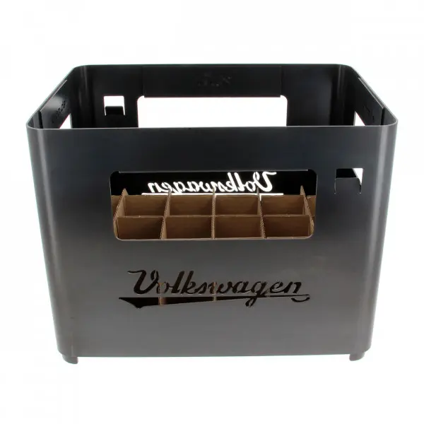 Stålkasse for ved og drikkevare VW Steel T1 Design │ Genuine® Fire Basket Drinks Box – bilde 6