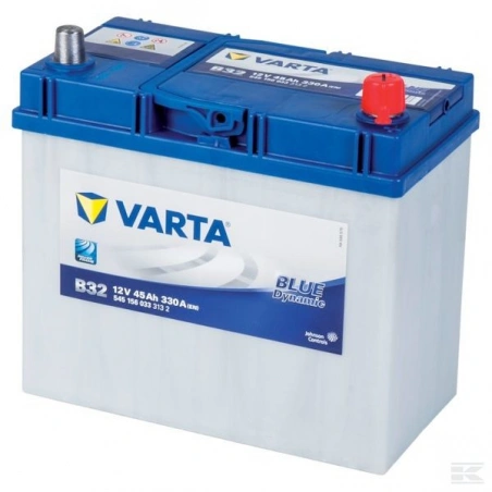 Startbatteri Varta Blue Dynamic B32 │ 12V 45Ah / 330A Lead-acid Battery – bilde 3