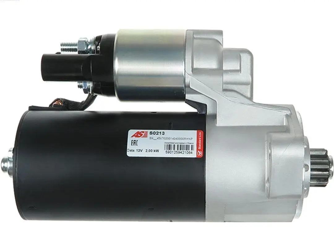 Starter Audi Q7 / Porsche Cayenne / VW Touareg │ AS-PL Starter motor 12V 2,0kW