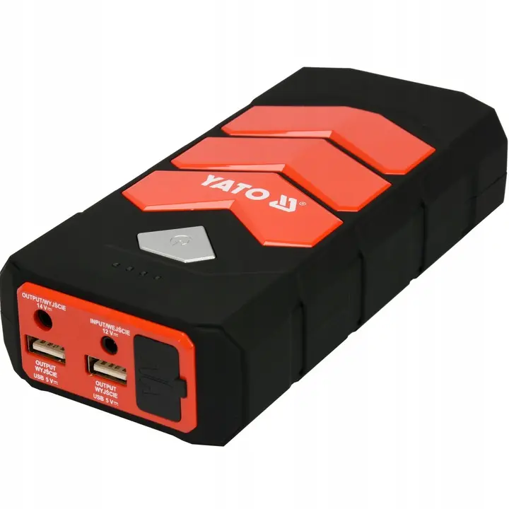 Starthjelp jumpstarter YATO 9000 mAh │ Start Aid Device Booster Battery Capacity - 400A