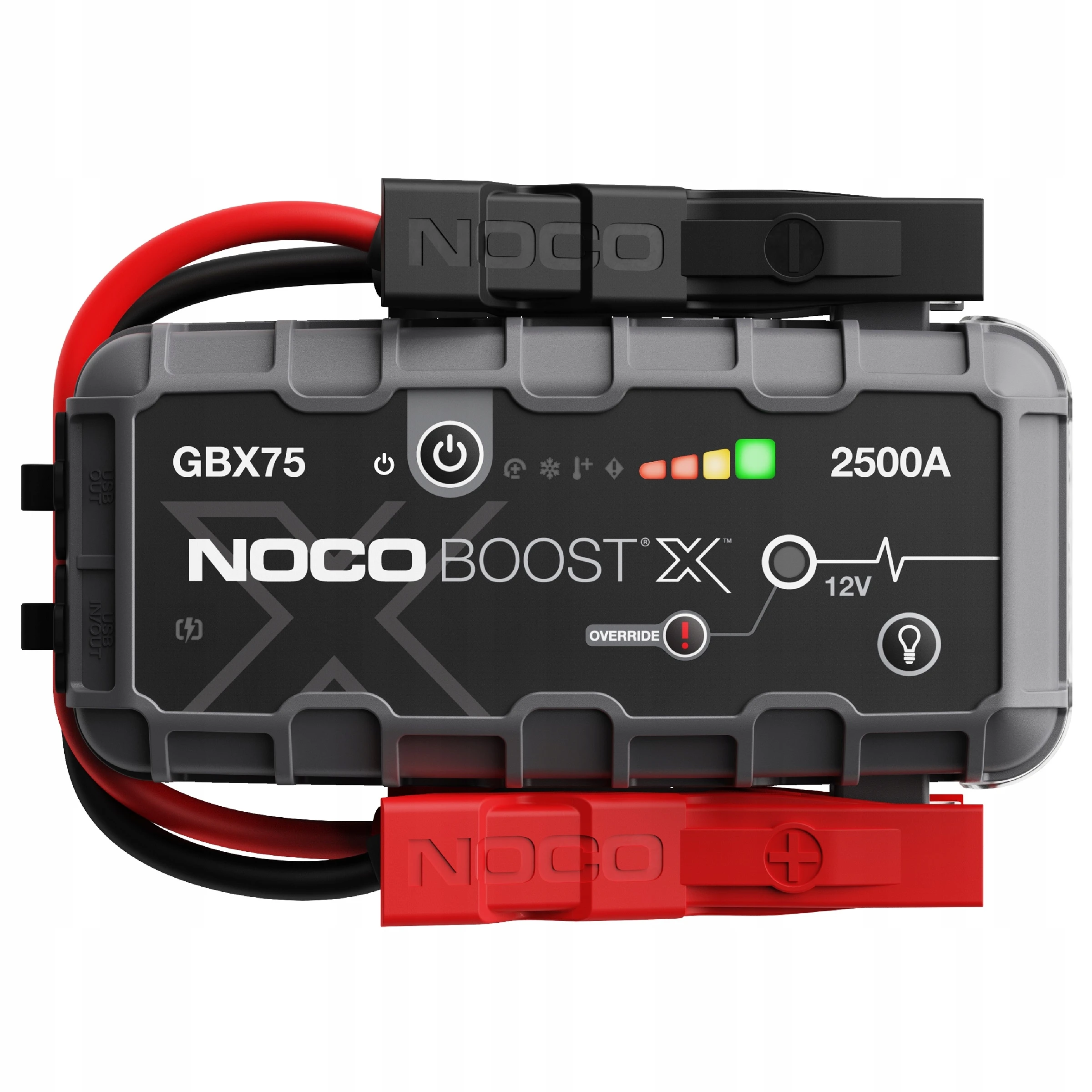 Starthjelp NOCO GBX75 Boost X 2500A Kraftig og kompakt starthjelp for 12V-batterier Image 1