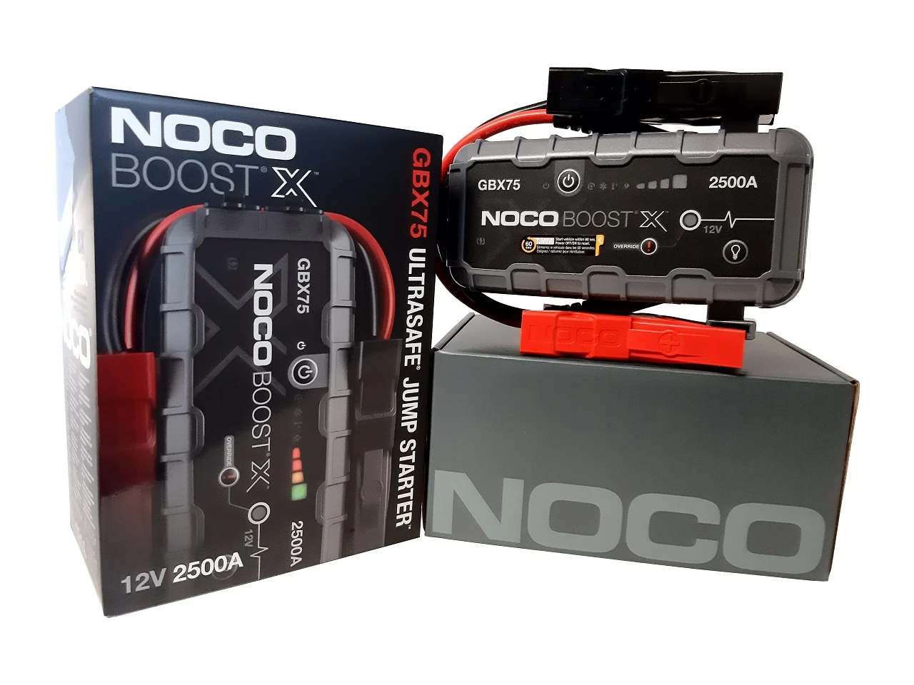 Starthjelp NOCO GBX75 Boost X 2500A Kraftig og kompakt starthjelp for 12V-batterier Image 2