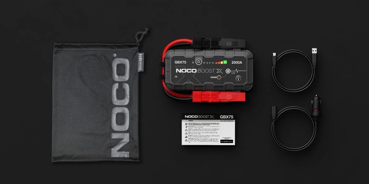 Starthjelp NOCO GBX75 Boost X 2500A Kraftig og kompakt starthjelp for 12V-batterier Image 3
