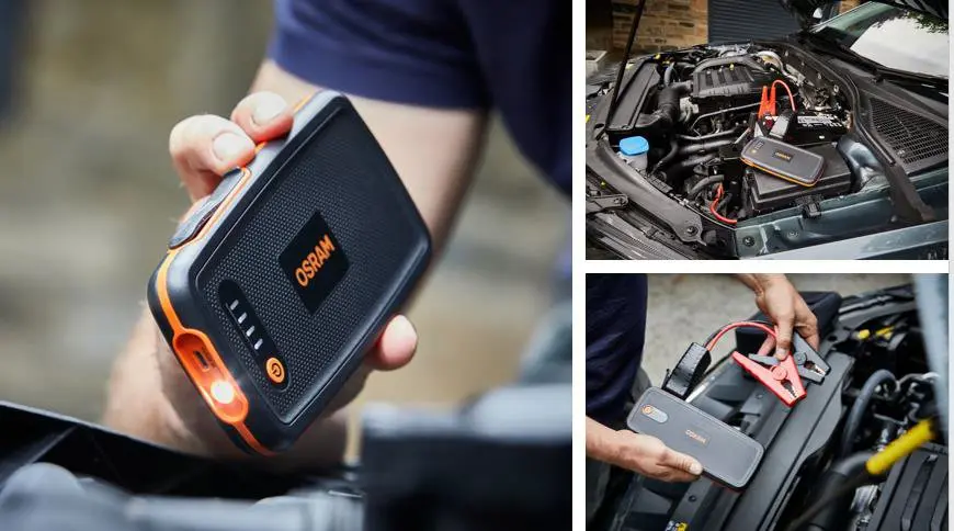 Starthjelp Osram BATTERYstart 400 (16800 mAh / 400 A)  med powerbank – bilde 20