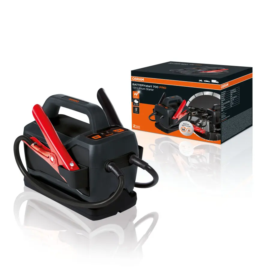Starthjelp Osram BATTERYstart PRO 700 (650 A) - for profesjonell bruk