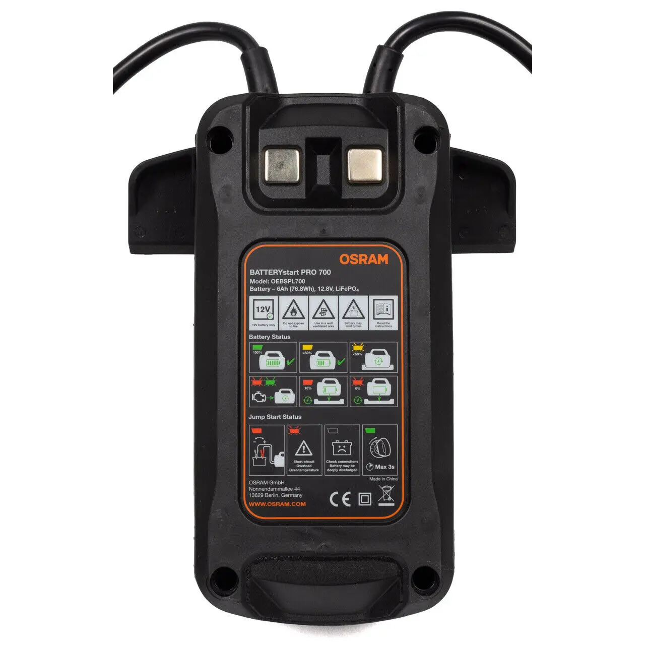 Starthjelp Osram BATTERYstart PRO 700 (650 A) - for profesjonell bruk – bilde 4
