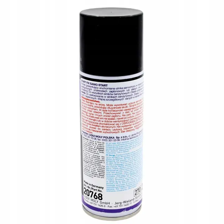 Starthjelp spray Liqui Moly Start Fix - 200ml – bilde 2