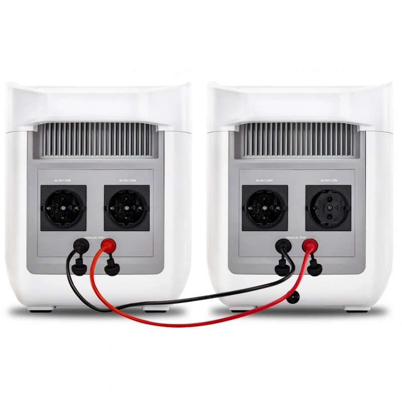 Stasjonær kraftstasjon Barracuda 1200W / 2400W LiFePO4 - 1075 Wh │ Bærbar strømstasjon – bilde 4
