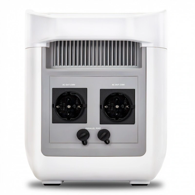 Stasjonær kraftstasjon Barracuda 1200W / 2400W LiFePO4 - 1075 Wh │ Bærbar strømstasjon – bilde 5