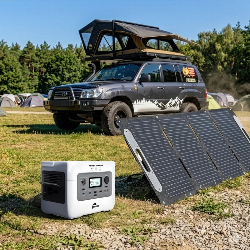 Stasjonær kraftstasjon Barracuda 600W / 1200W LiFePO4 - 576 Wh │ Bærbar strømstasjon – bilde 11