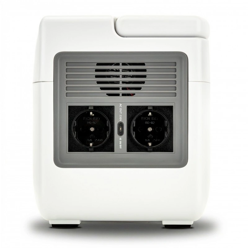 Stasjonær kraftstasjon Barracuda 600W / 1200W LiFePO4 - 576 Wh │ Bærbar strømstasjon – bilde 6